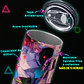 Vaso térmico 600ml - Diseño Hisoka Neon Trick - Miniatura 4