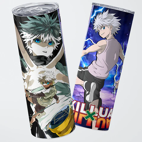 Vaso térmico 600ml - Diseño Killua Godspeed Flash