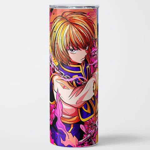 Vaso térmico 600ml - Diseño Kurapika Scarlet Chains