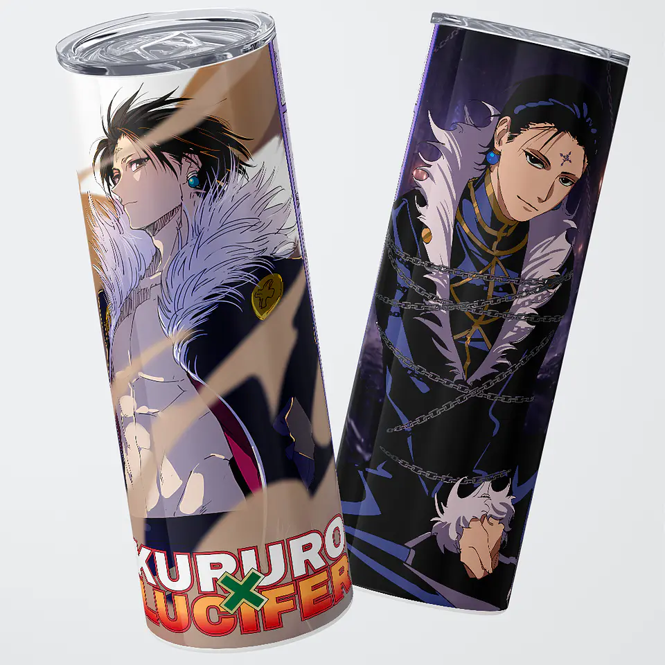 Vaso térmico 600ml - Diseño Chrollo Requiem Shadow 1