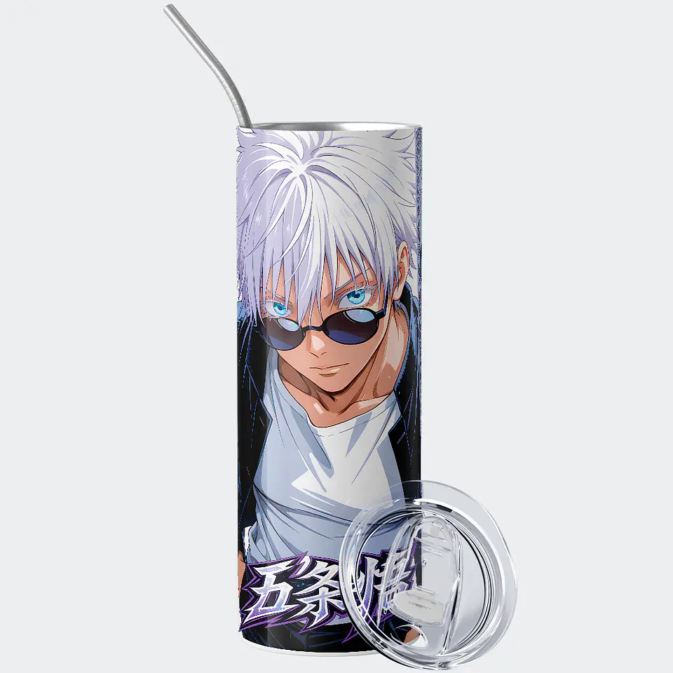 Vaso térmico 600ml - Diseño Satoru Gojo 2