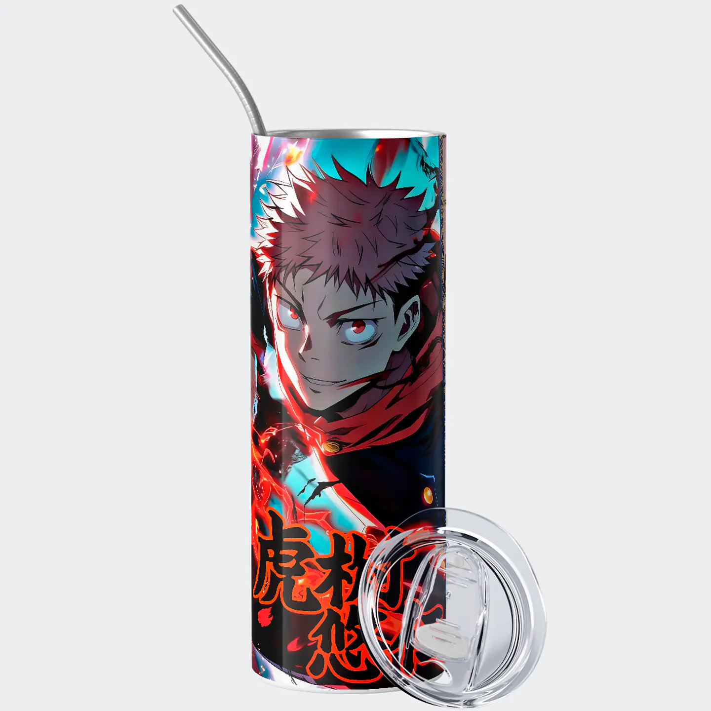 Vaso térmico 600ml - Diseño Yuji Itadori Cursed Spark 2