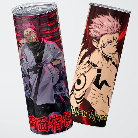 Vaso térmico 600ml - Diseño Sukuna Malevolent King