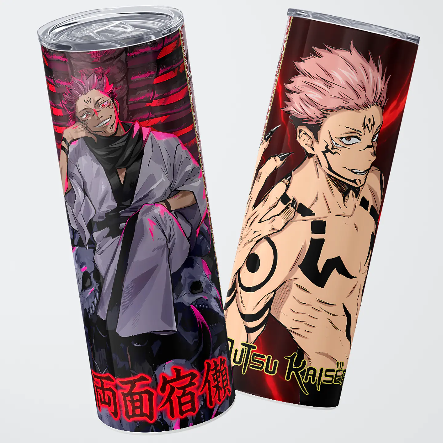 Vaso térmico 600ml - Diseño Sukuna Malevolent King 1