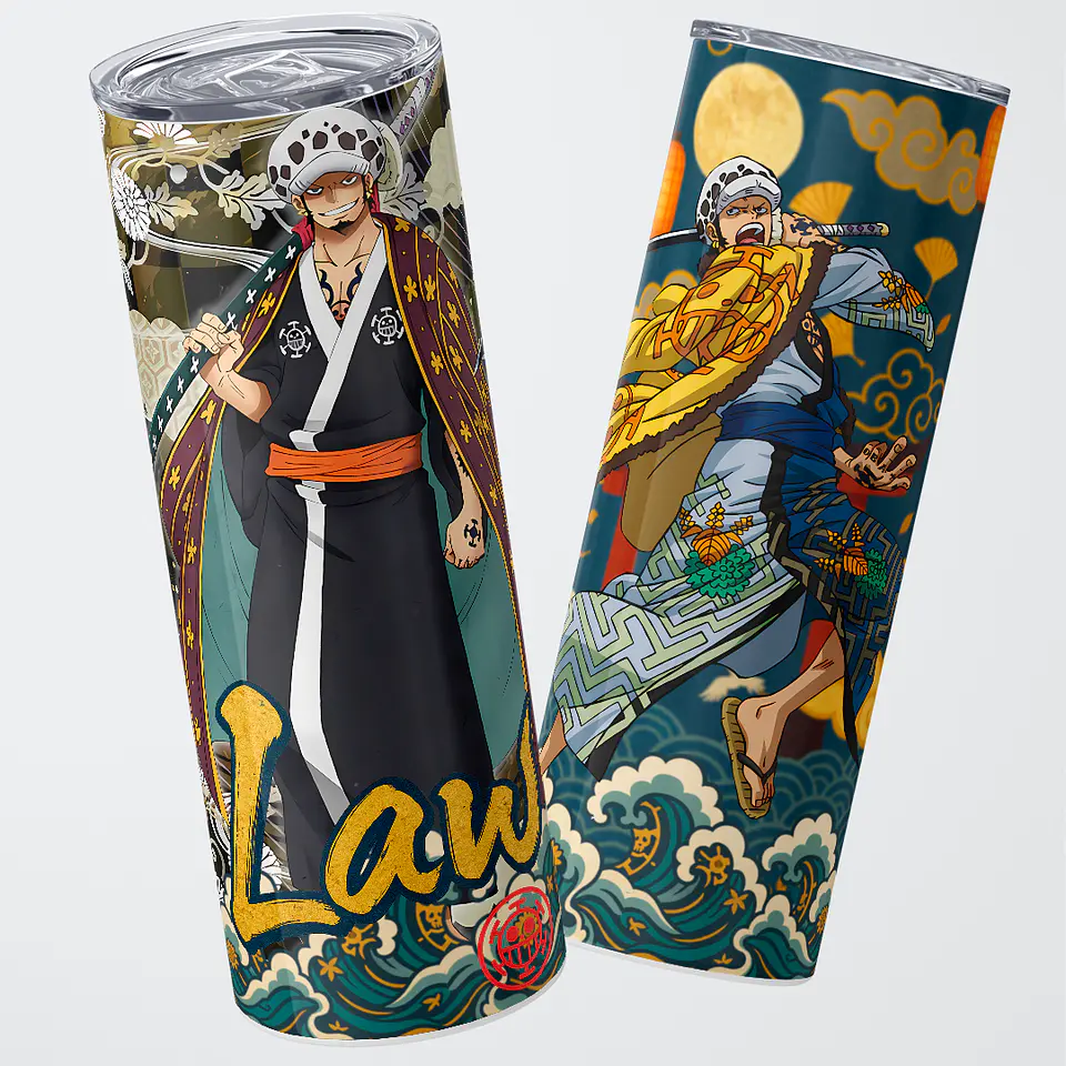 Vaso térmico 600ml - Diseño Law Surgeon of Wano 1