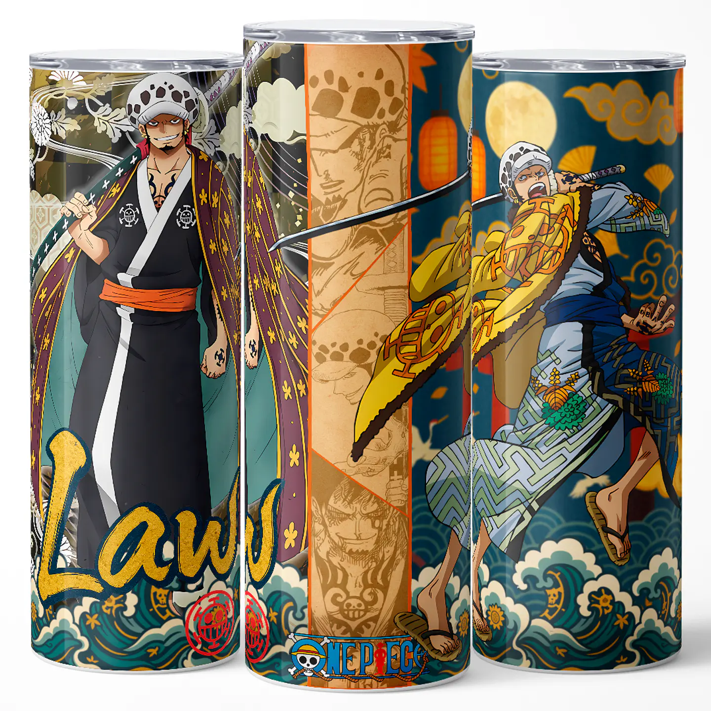 Vaso térmico 600ml - Diseño Law Surgeon of Wano 3