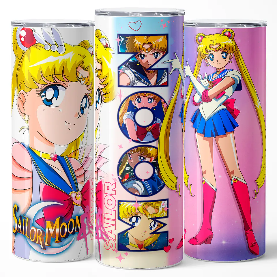 Vaso térmico 600ml - Diseño Sailor Moon Cosmic Prism 3