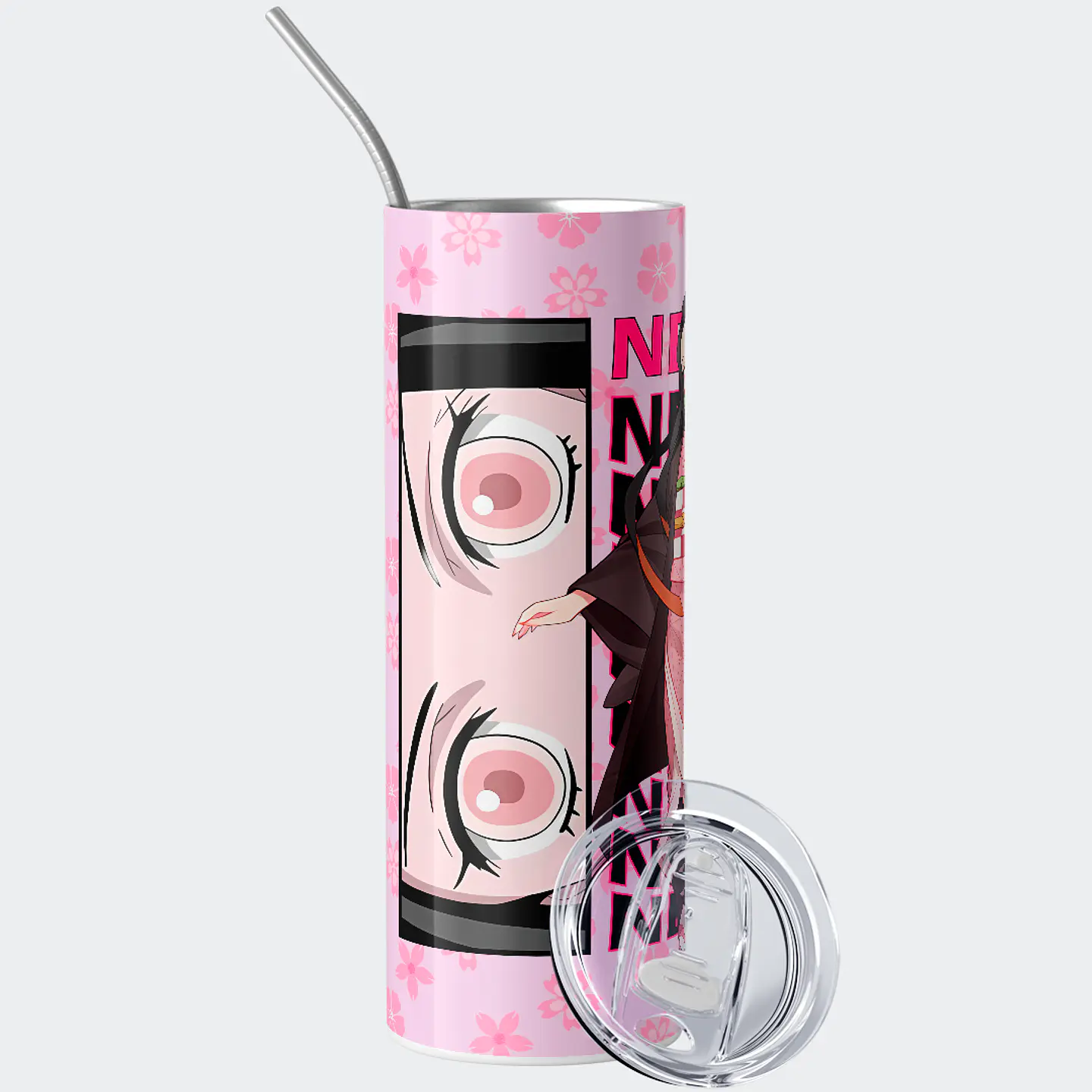 Vaso térmico 600ml - Diseño Nezuko Sakura Blossom 2