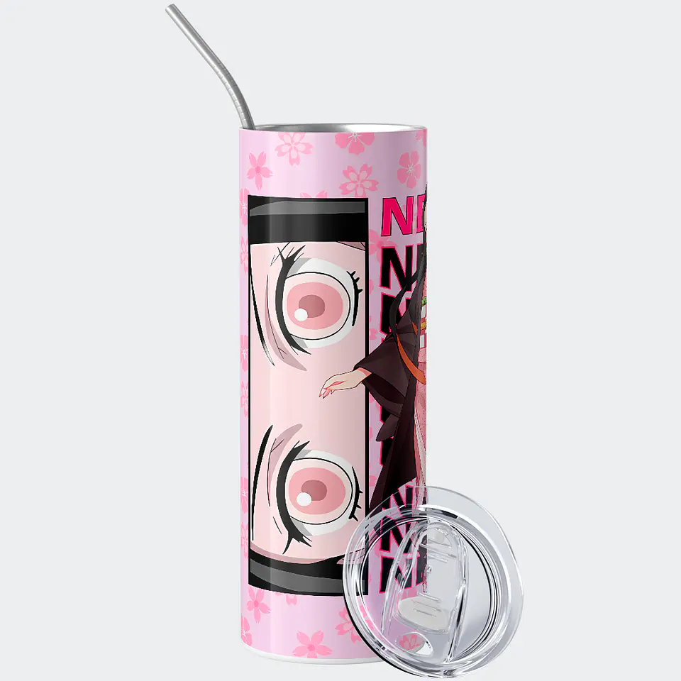 Vaso térmico 600ml - Diseño Nezuko Sakura Blossom 2
