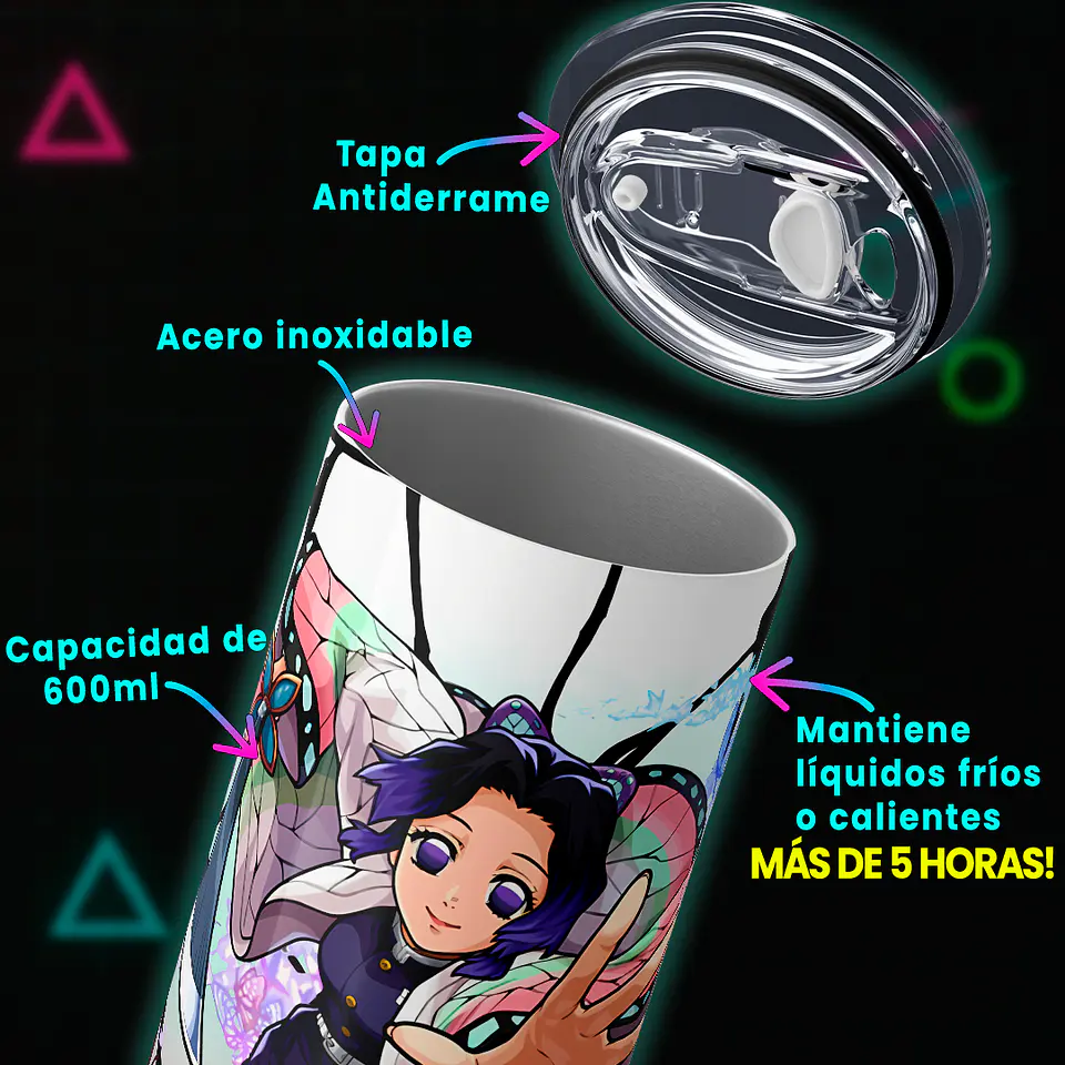 Vaso térmico 600ml - Diseño Shinobu 4