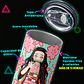 Vaso térmico 600ml - Diseño Nezuko Menthe Sakura - Miniatura 4