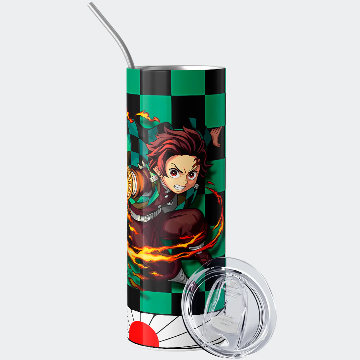 Vaso térmico 600ml - Diseño Tanjiro Hinokami Spirit 2