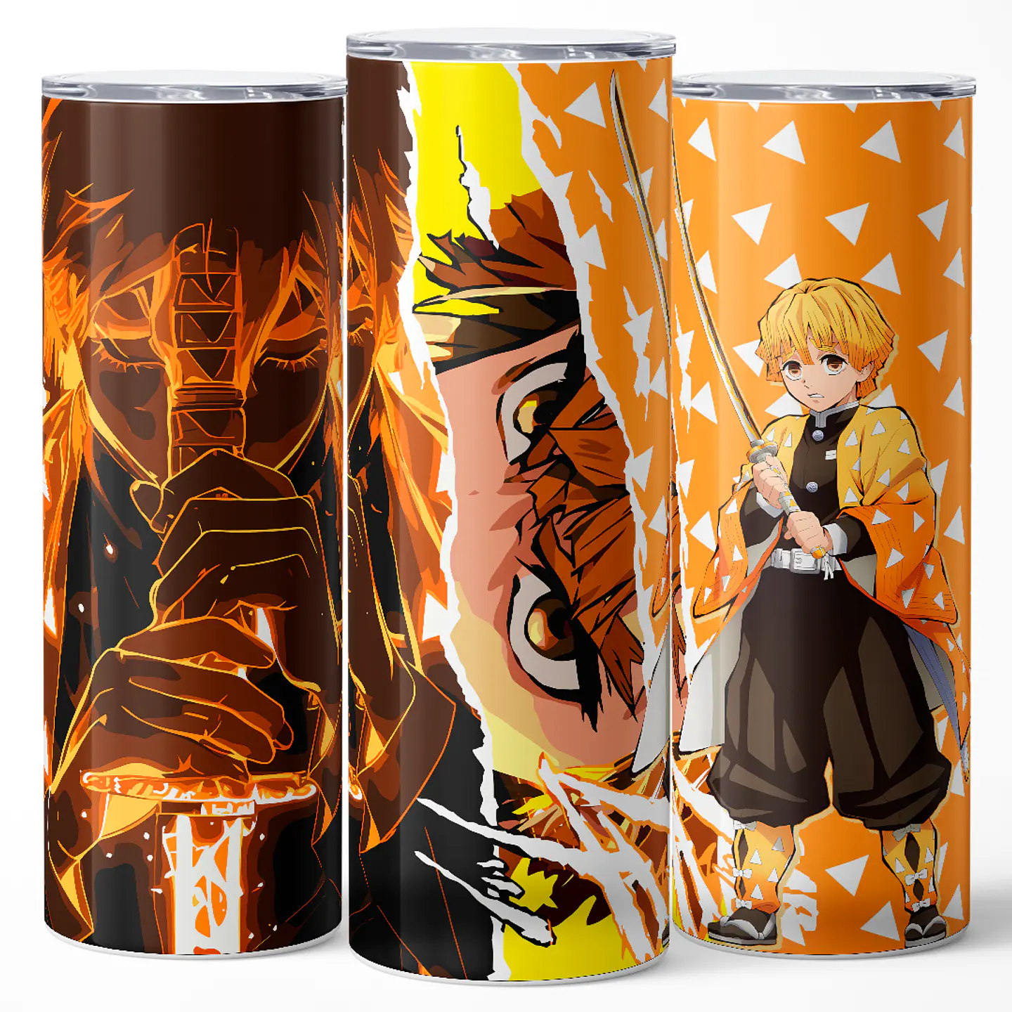 Vaso térmico 600ml - Diseño Zenitsu Awakening Split 3