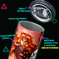 Vaso térmico 600ml - Diseño Rengoku Burning Soul - Miniatura 4