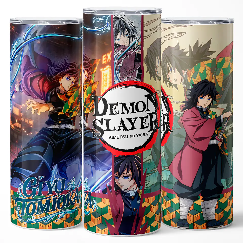 Vaso térmico 600ml - Diseño Giyu Tomioka Tidal Harmony 3