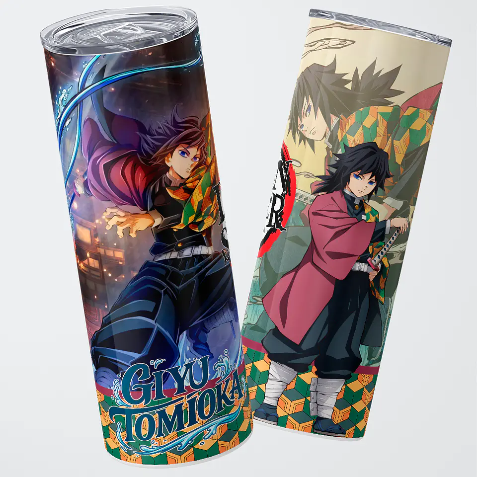 Vaso térmico 600ml - Diseño Giyu Tomioka Tidal Harmony 1