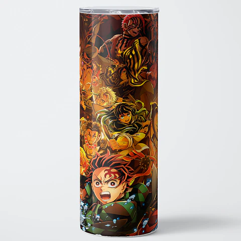 Vaso térmico 600ml - Diseño Hashira Infinity Castle Battle