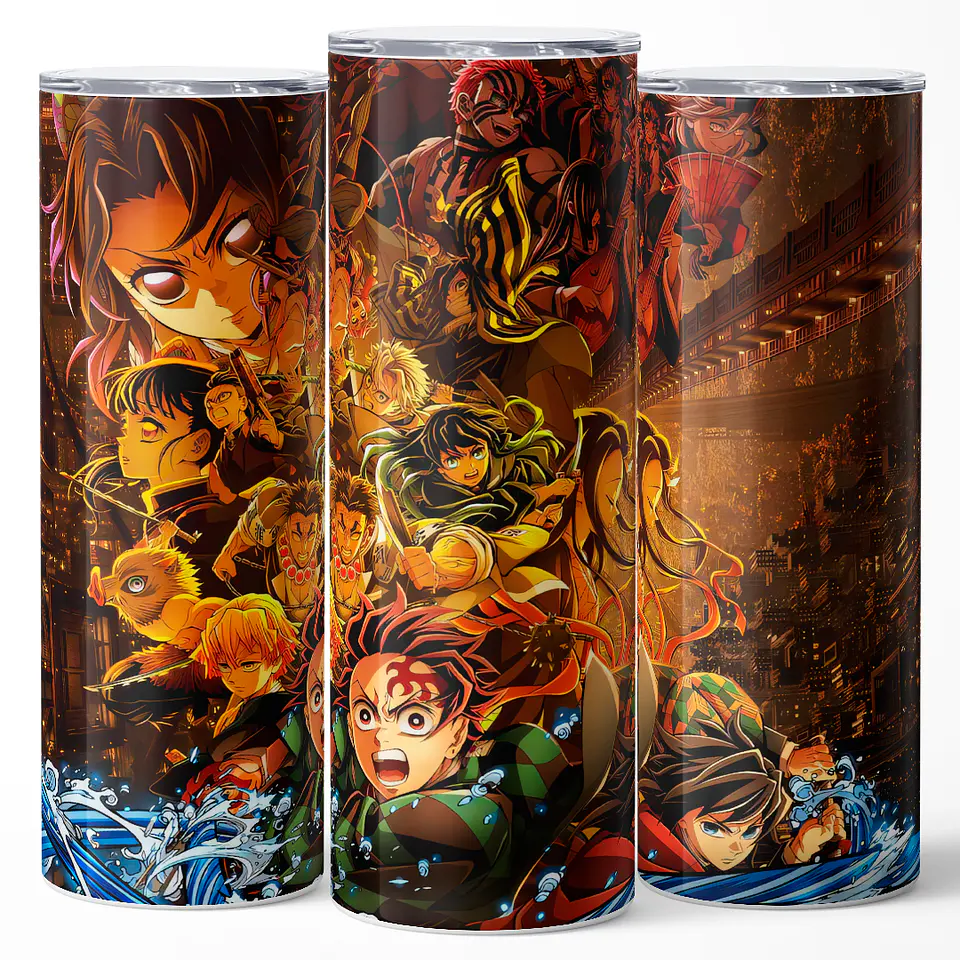 Vaso térmico 600ml - Diseño Hashira Infinity Castle Battle 3
