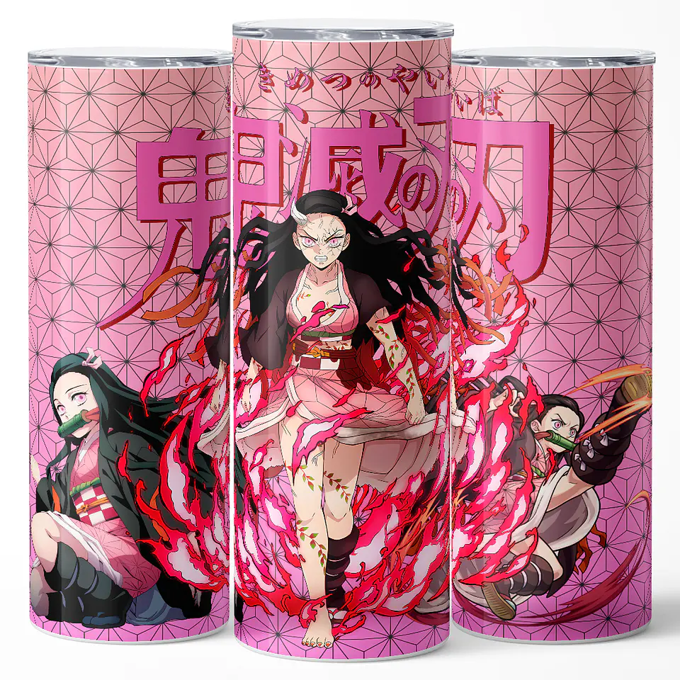 Vaso térmico 600ml - Diseño Kokushibo Crescent Blood 3