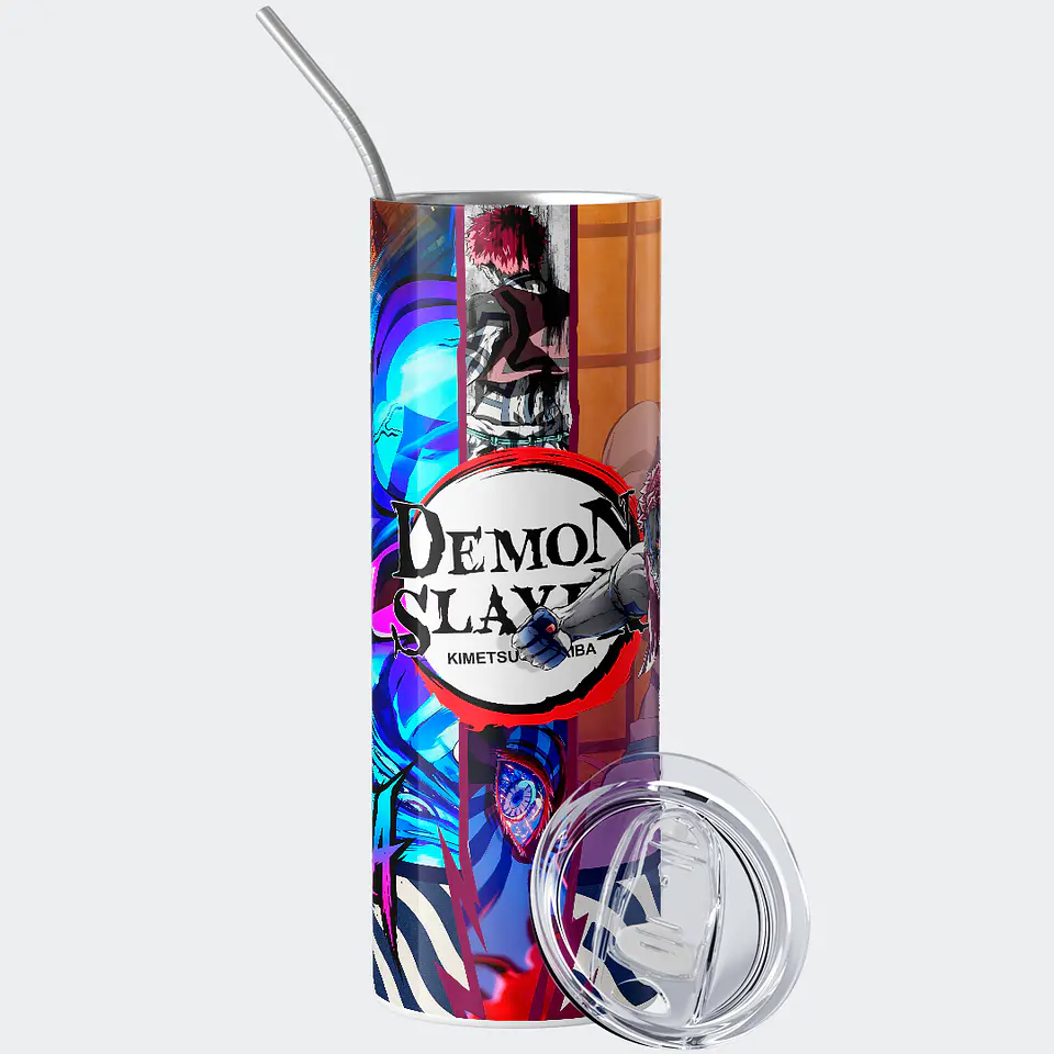 Vaso térmico 600ml - Diseño Akaza Neon Strike 2
