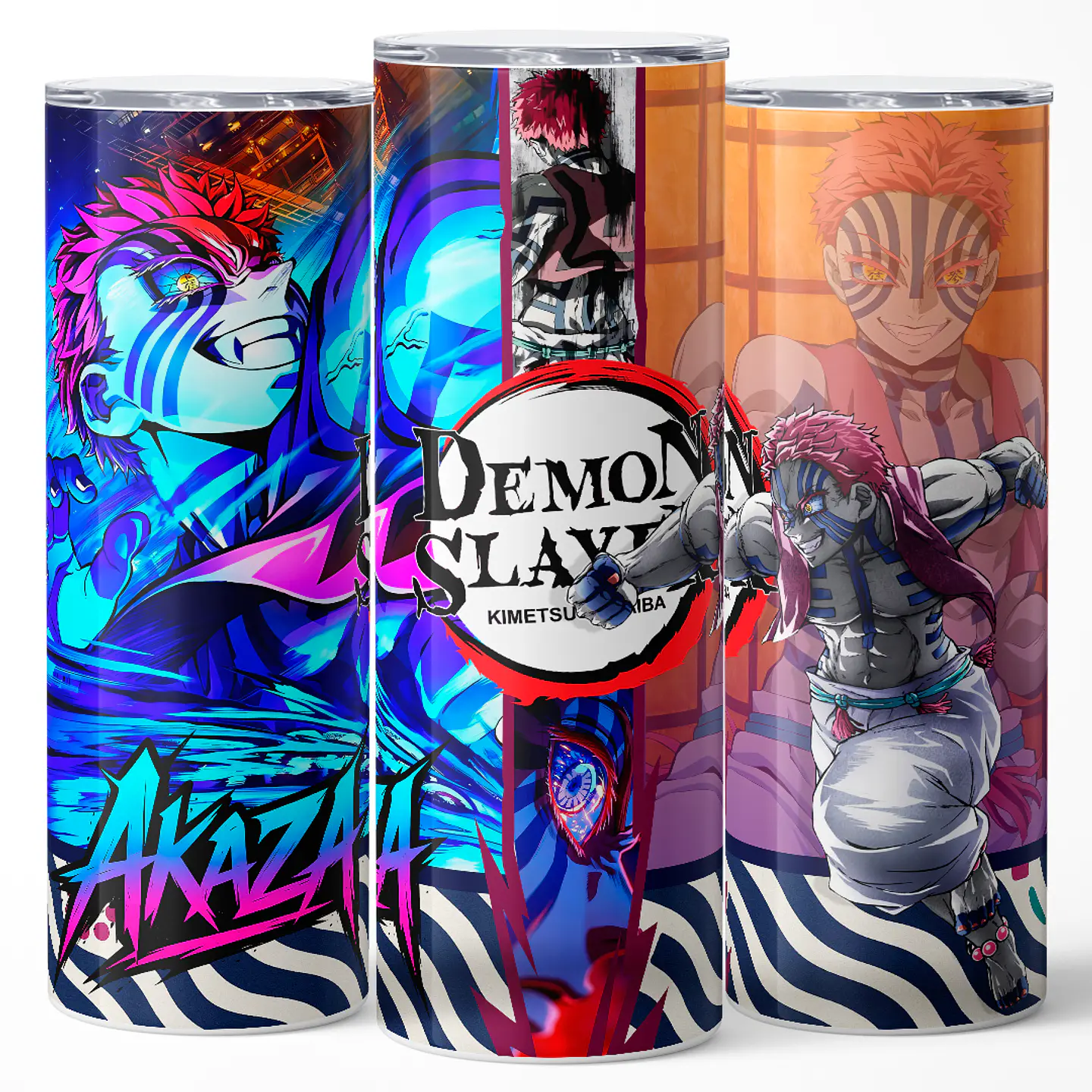 Vaso térmico 600ml - Diseño Akaza Neon Strike 3