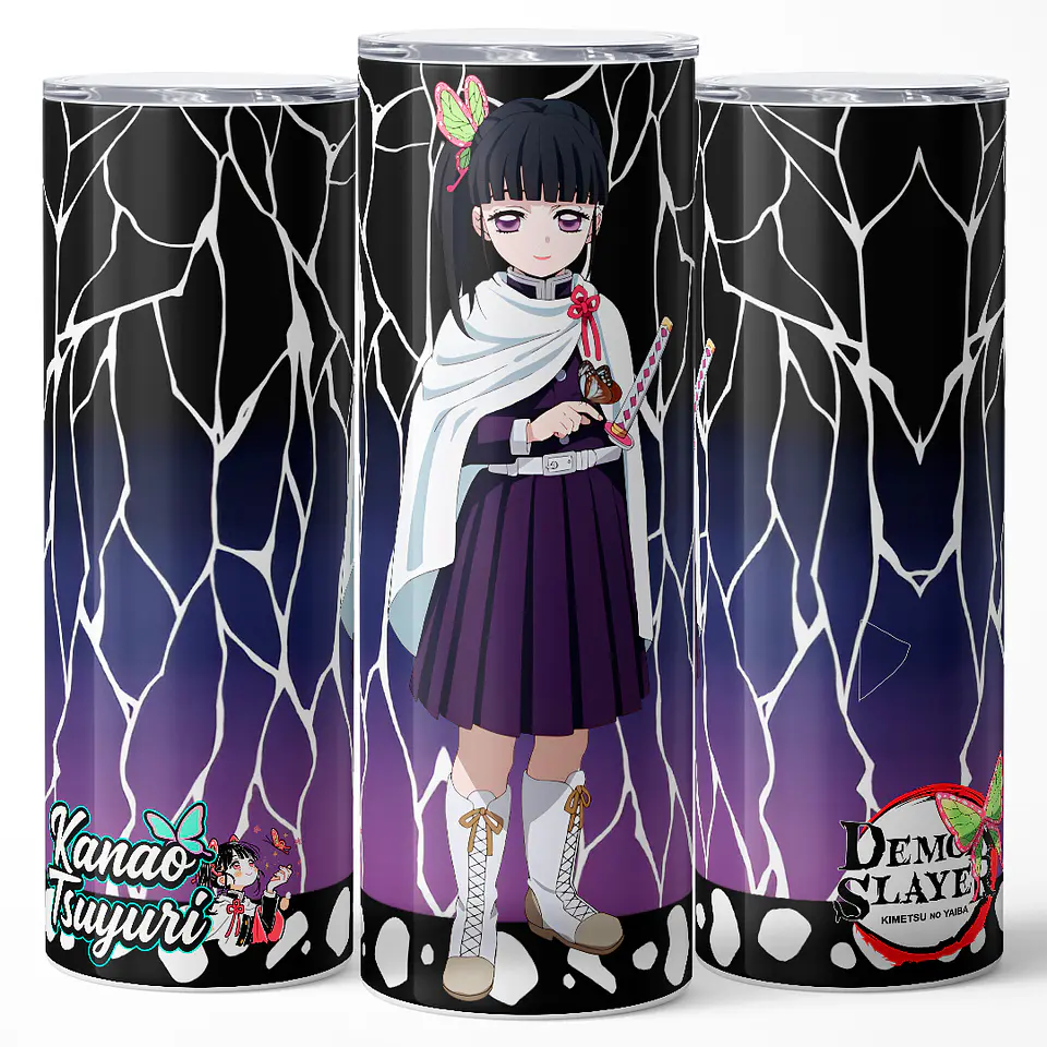 Vaso térmico 600ml - Diseño Kanao Midnight Flutter 3