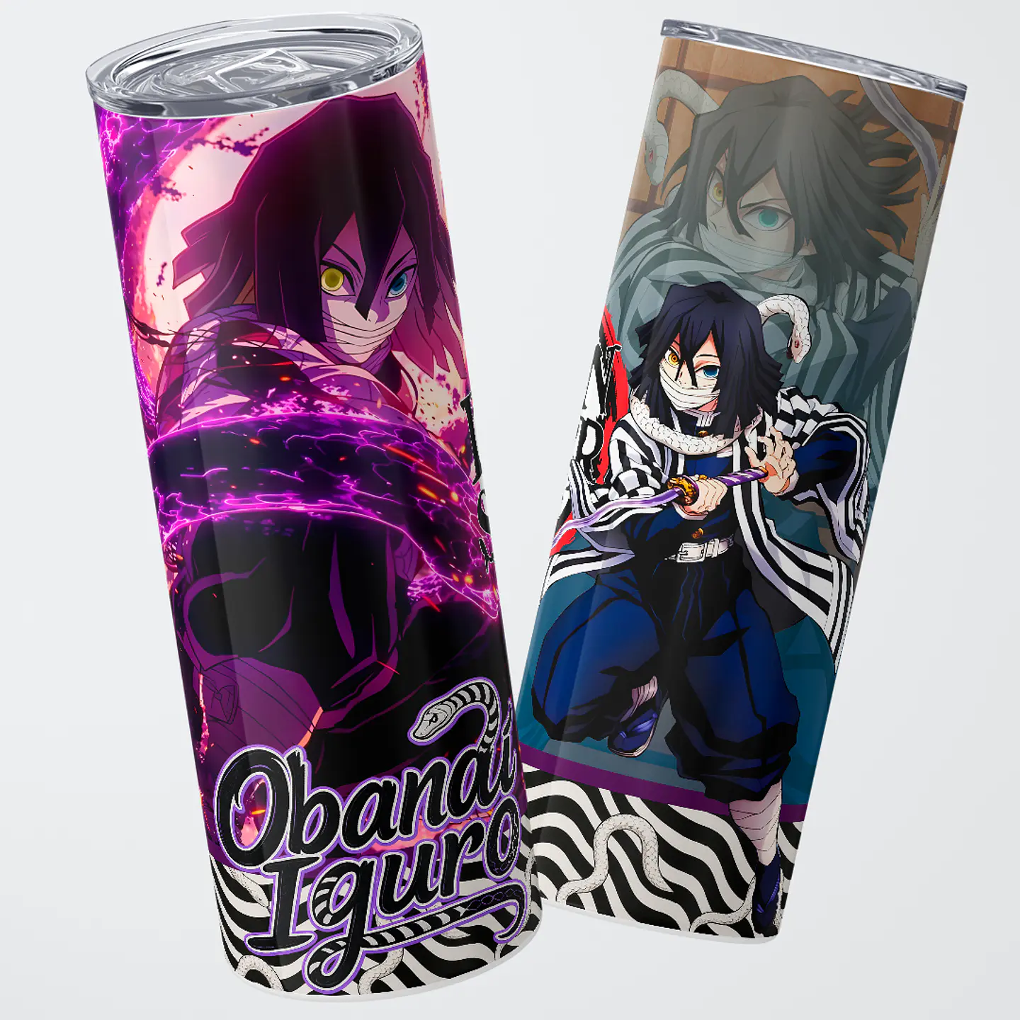 Vaso térmico 600ml - Diseño Obanai Serpent Shadow 1