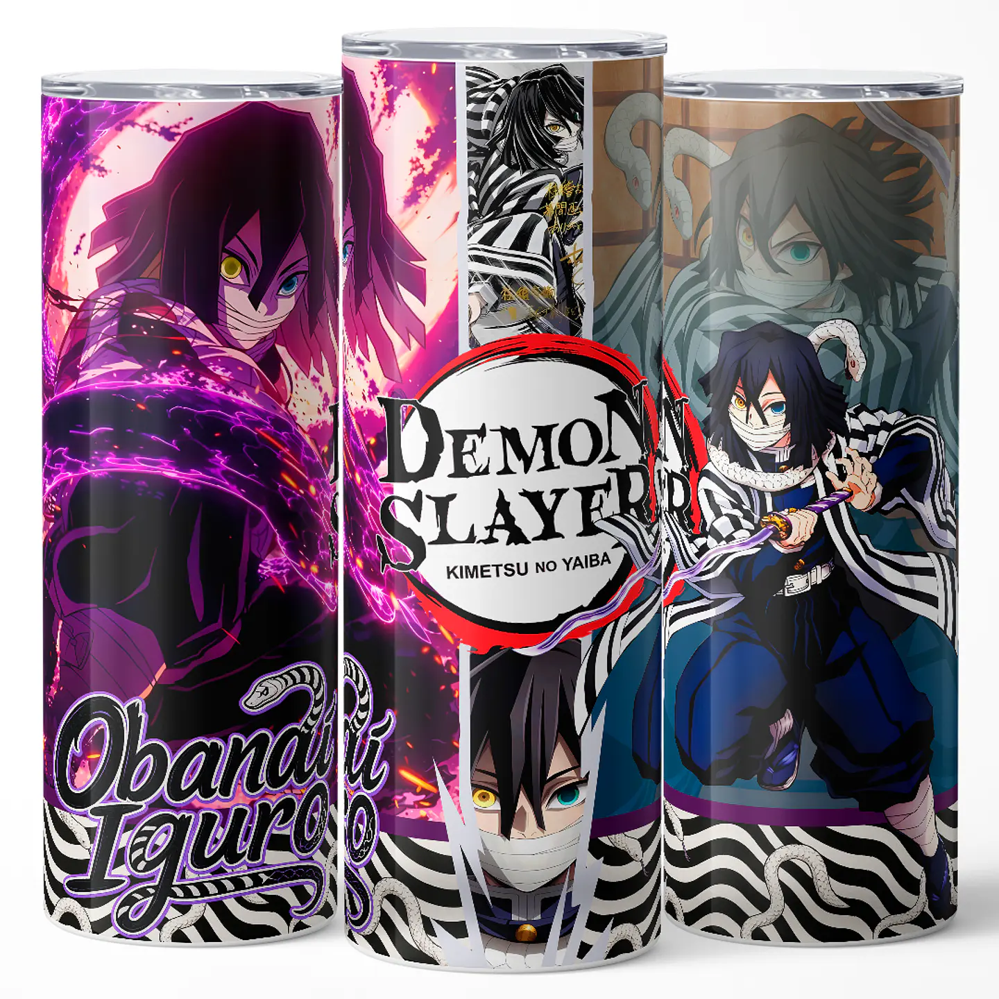 Vaso térmico 600ml - Diseño Obanai Serpent Shadow 3