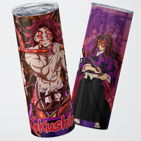Vaso térmico 600ml - Diseño Kokushibo Lunar Blade