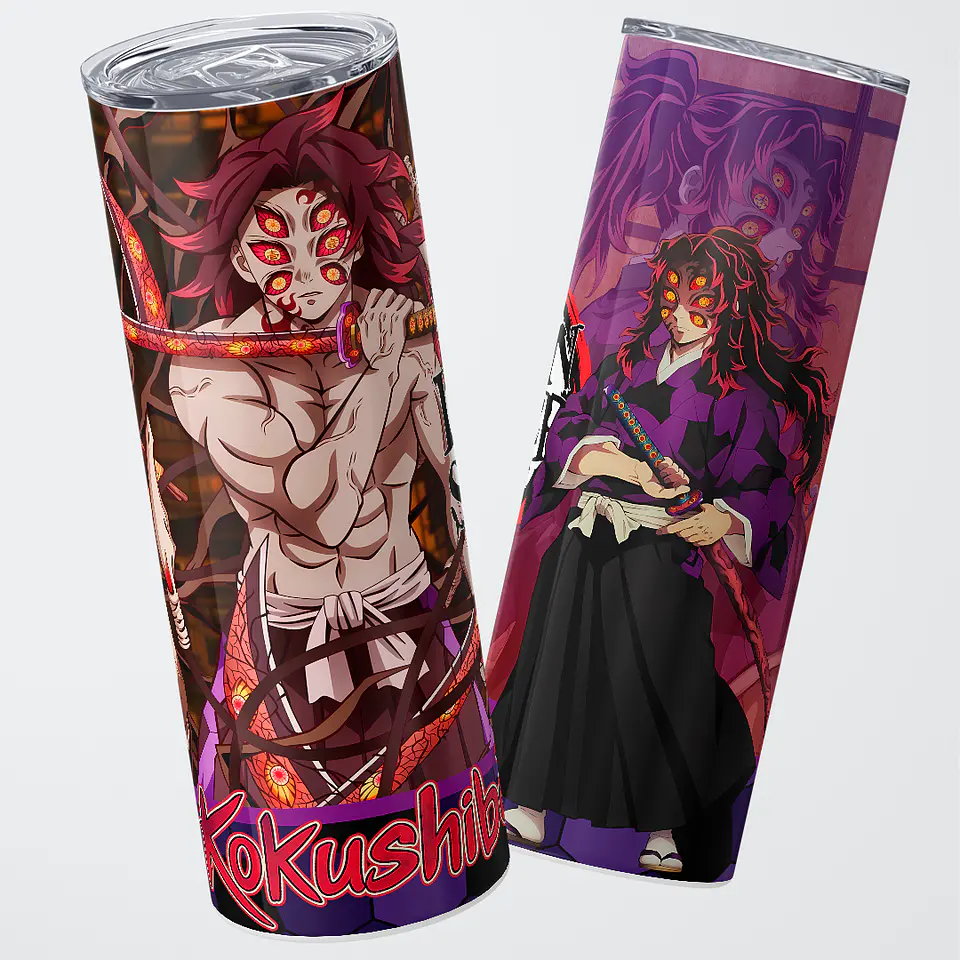 Vaso térmico 600ml - Diseño Kokushibo Lunar Blade 1