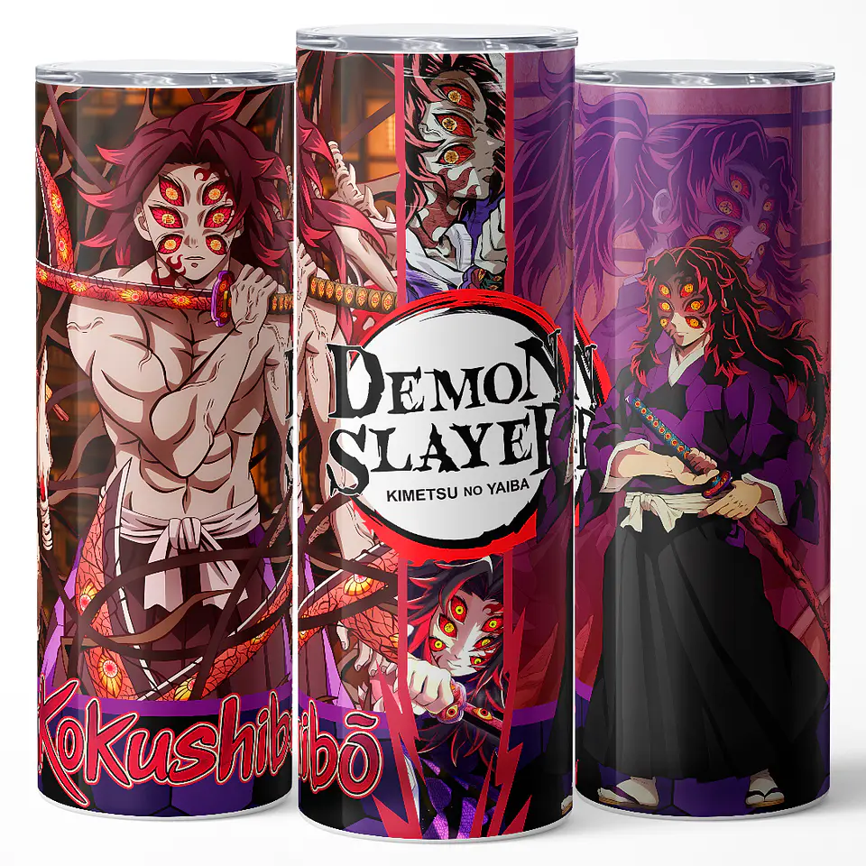 Vaso térmico 600ml - Diseño Kokushibo Lunar Blade 3