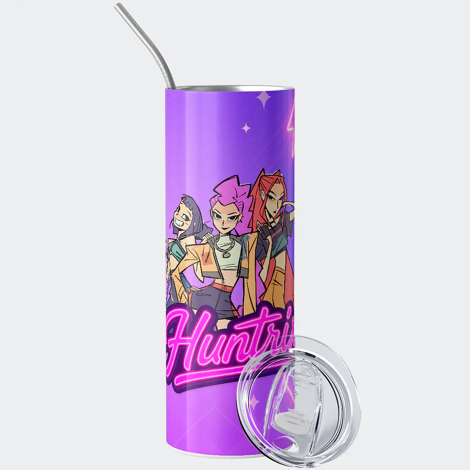 Vaso térmico 600ml - Diseño K-Pop Huntrix Edition 2