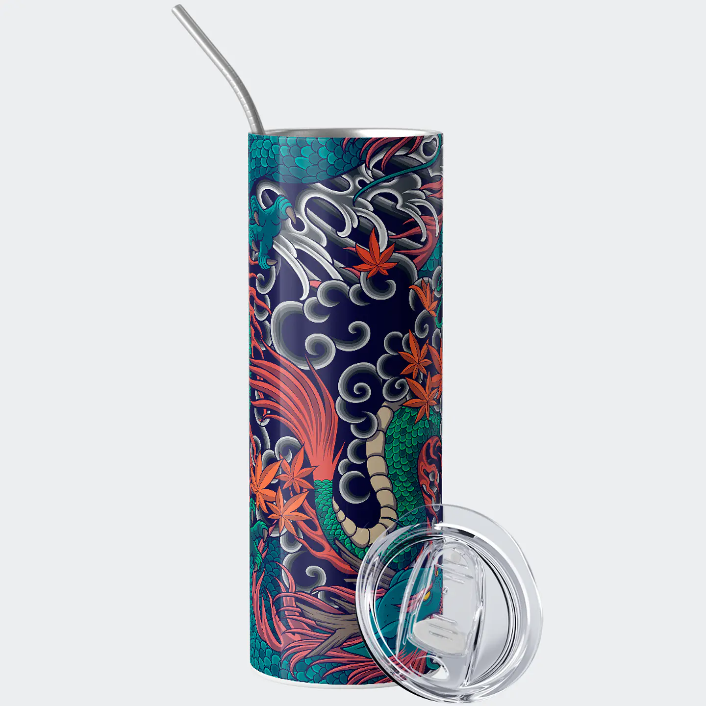 Vaso térmico 600ml - Diseño Emerald Ryu Spirit 2