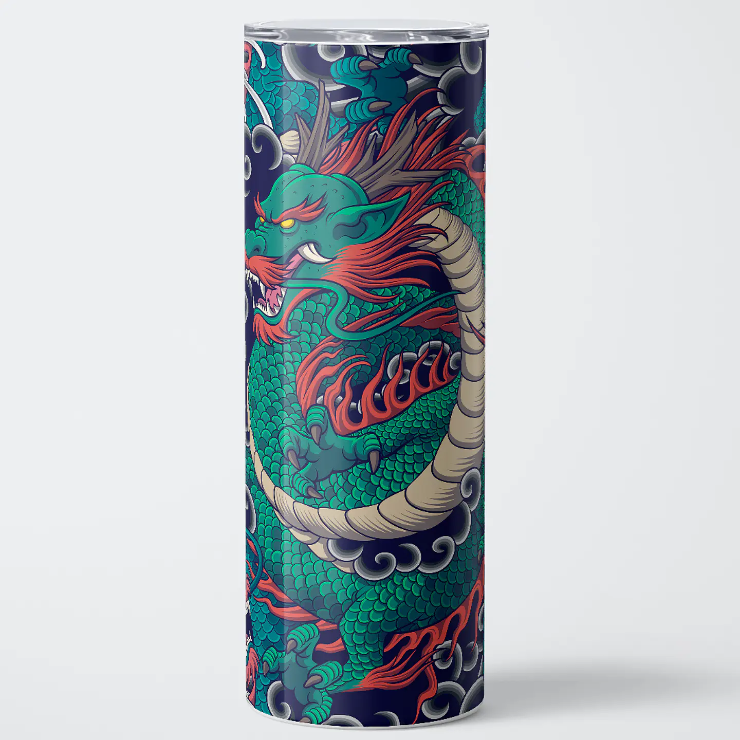 Vaso térmico 600ml - Diseño Emerald Ryu Spirit 1