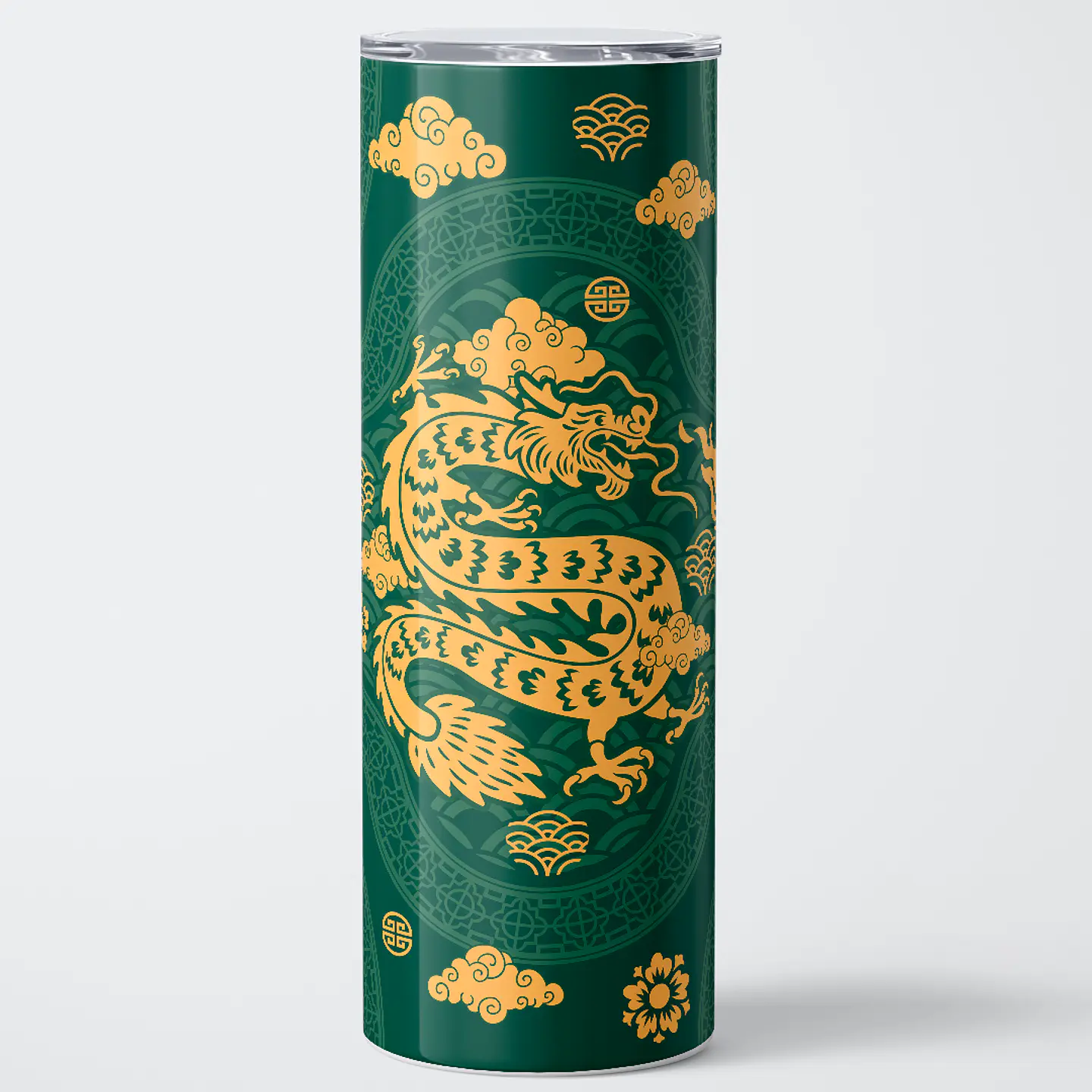 Vaso térmico 600ml - Diseño Jade Imperial Guardian 1