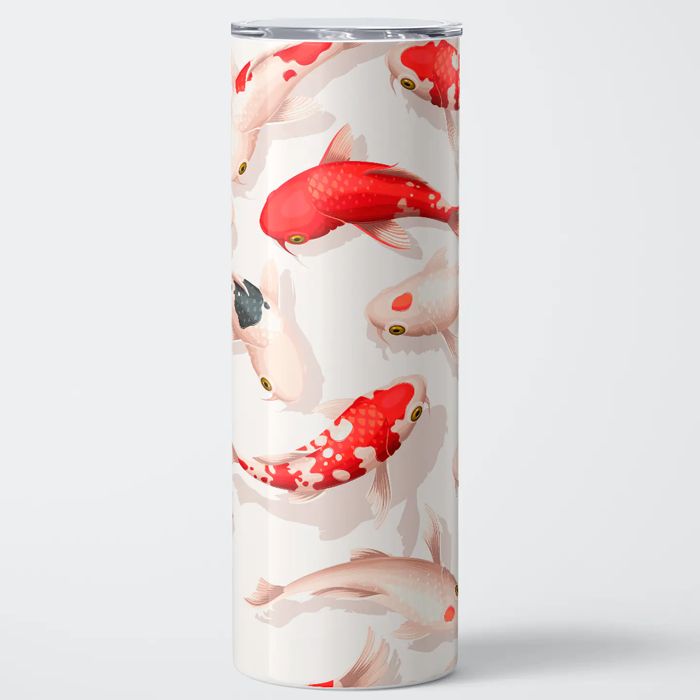 Vaso térmico 600ml - Diseño Koi White Harmony 1