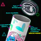 Vaso térmico 600ml - Diseño Stitch & Angel Heart Glow - Miniatura 3