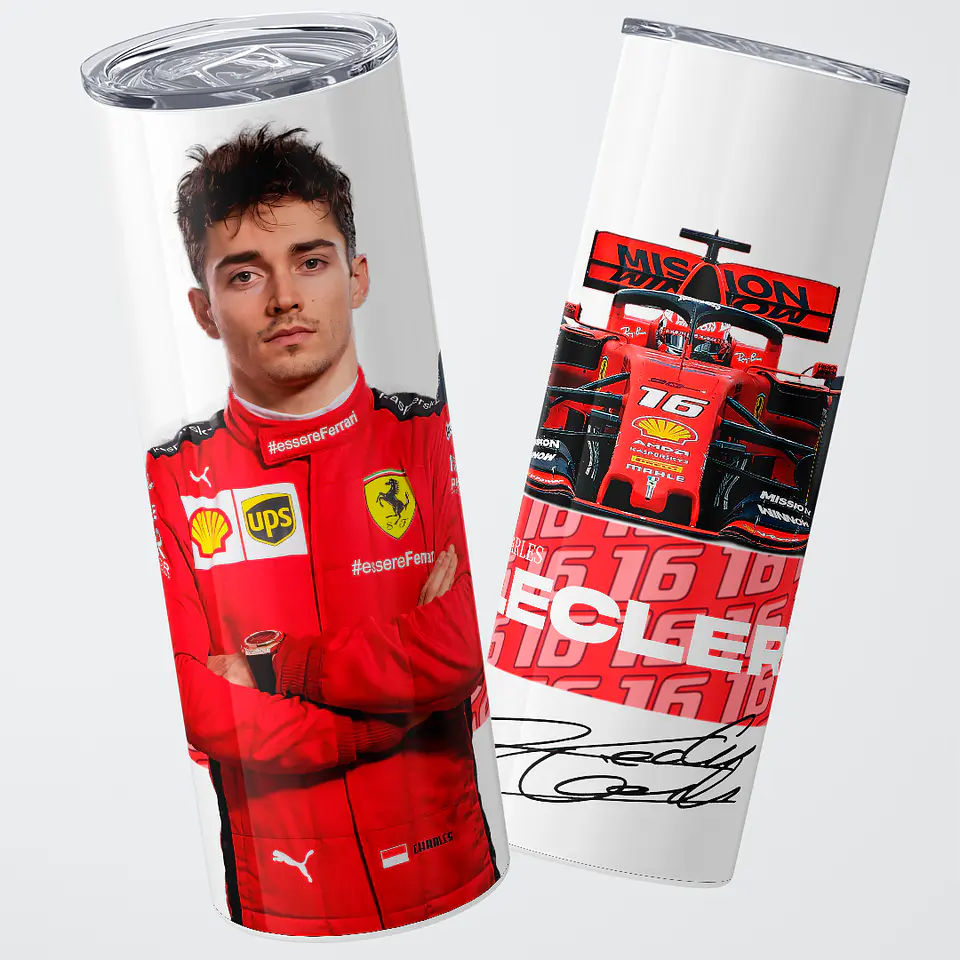 Vaso térmico 600ml - Diseño Charles Leclerc 16 1
