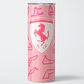 Vaso térmico 600ml - Diseño Ferrari Pink Circuit Passion - Miniatura 1