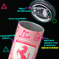 Vaso térmico 600ml - Diseño Ferrari Pink Circuit Passion - Miniatura 4
