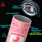 Vaso térmico 600ml - Diseño Charles Leclerc Pink Circuit Edition - Miniatura 4