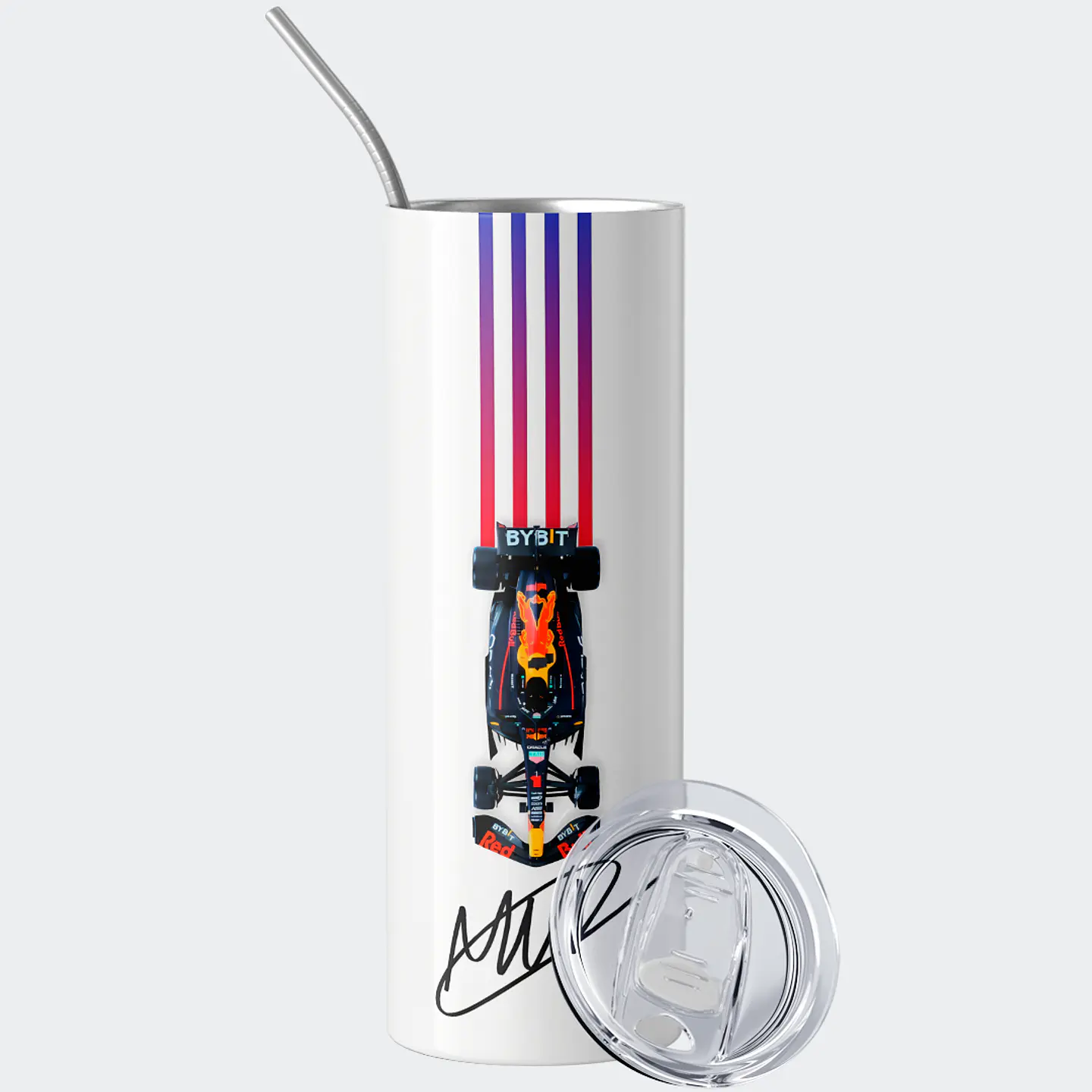 Vaso térmico 600ml - Diseño Max Verstappen 1 Oracle Red Bull 2