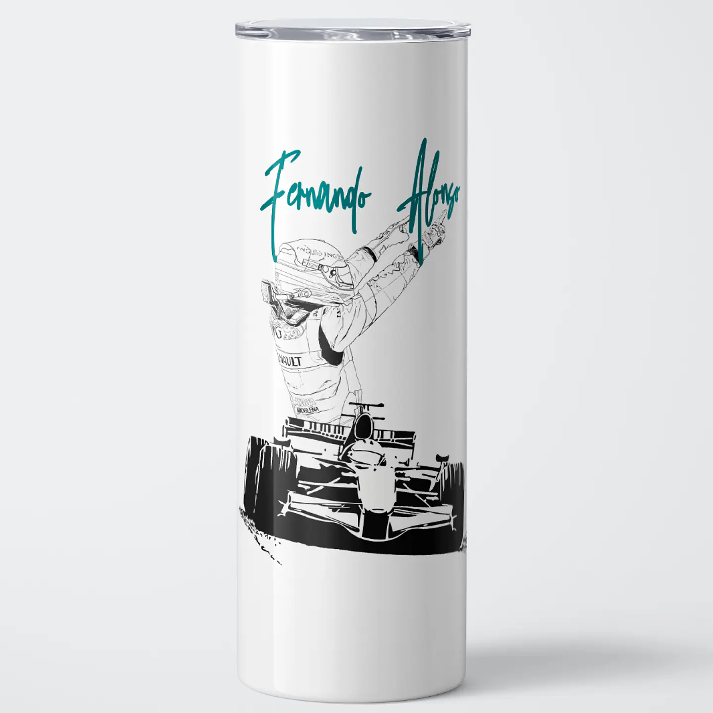 Vaso térmico 600ml - Diseño Fernando Alonso 1