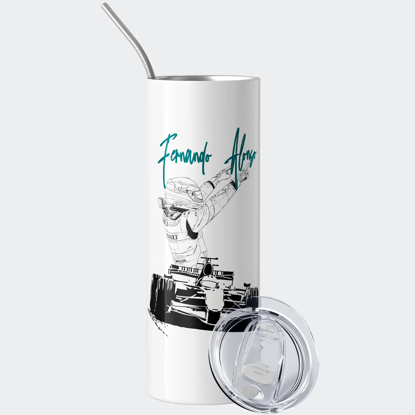 Vaso térmico 600ml - Diseño Fernando Alonso 2