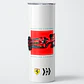 Vaso térmico 600ml - Diseño Leclerc Ferrari Red Square - Miniatura 1