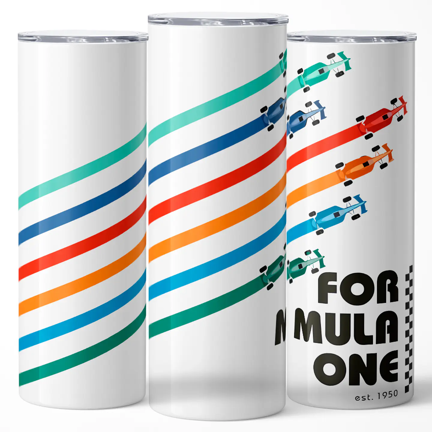 Vaso térmico 600ml - Diseño F1 Heritage Speed Trails 3