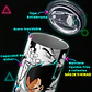 Vaso térmico 600ml - Diseño Vegeta Saiyajin 2 - Miniatura 3