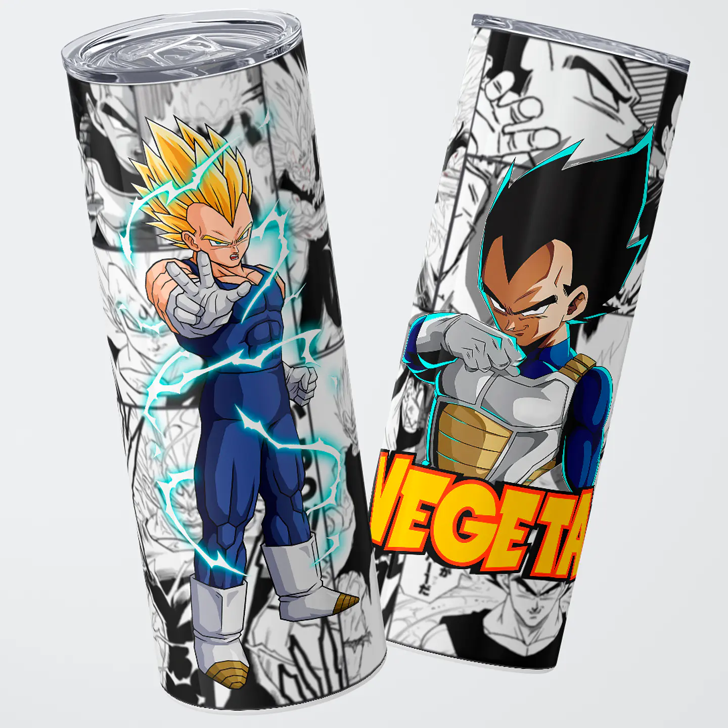 Vaso térmico 600ml - Diseño Vegeta Saiyajin 2 1