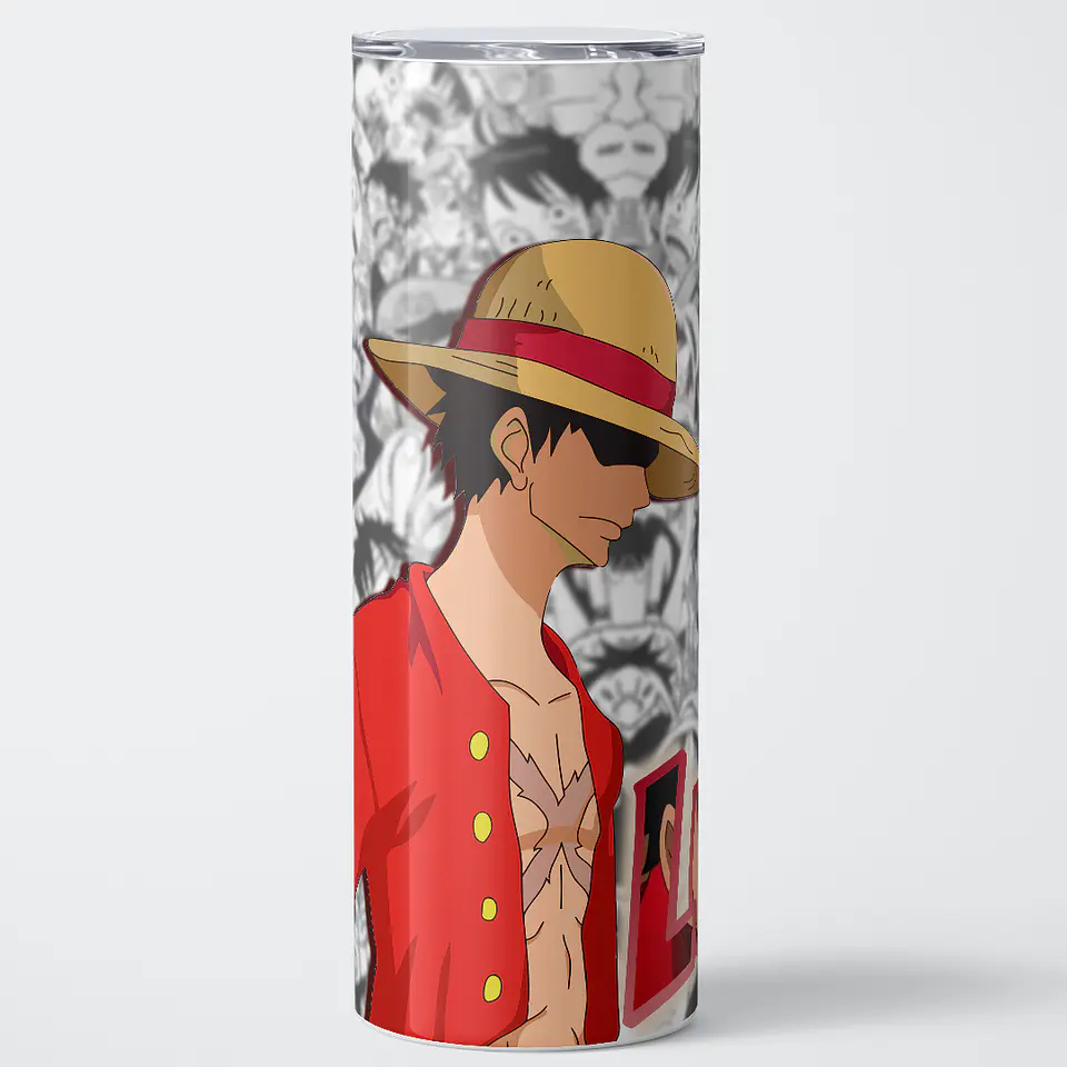 Vaso térmico 600ml - Diseño Luffy Captain Determination 1