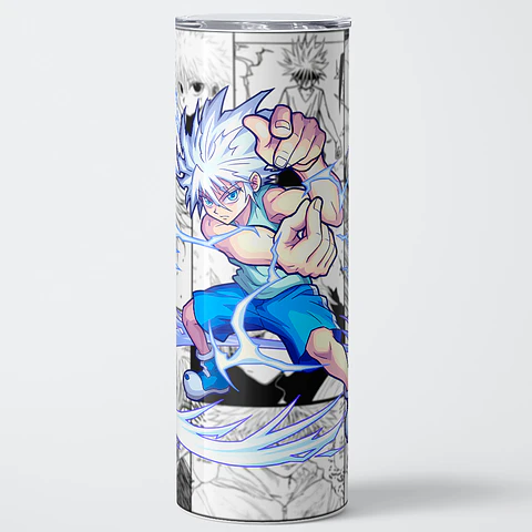 Vaso térmico 600ml - Diseño Killua Godspeed Lightning